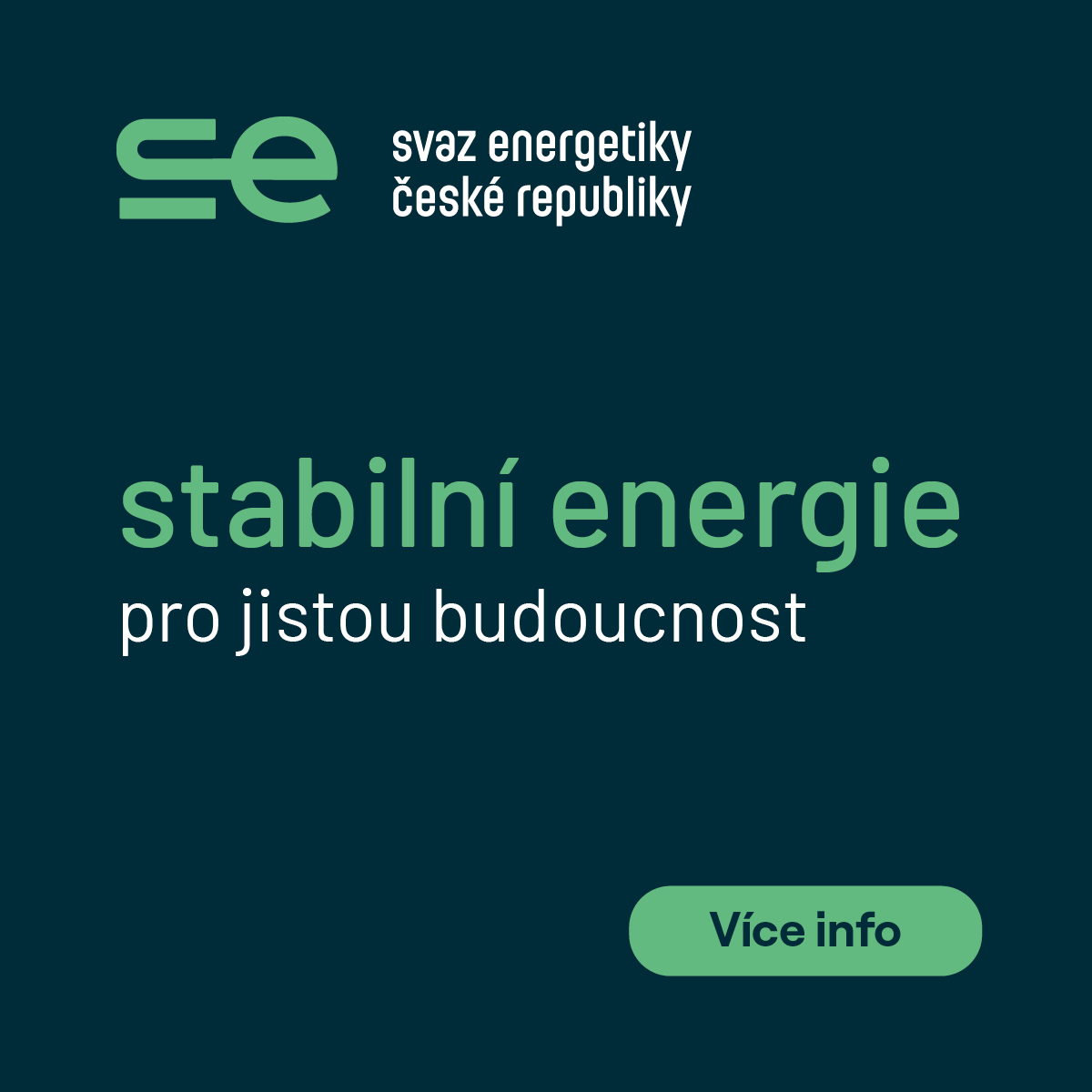 Stabilní energie pro jistou budoucnost